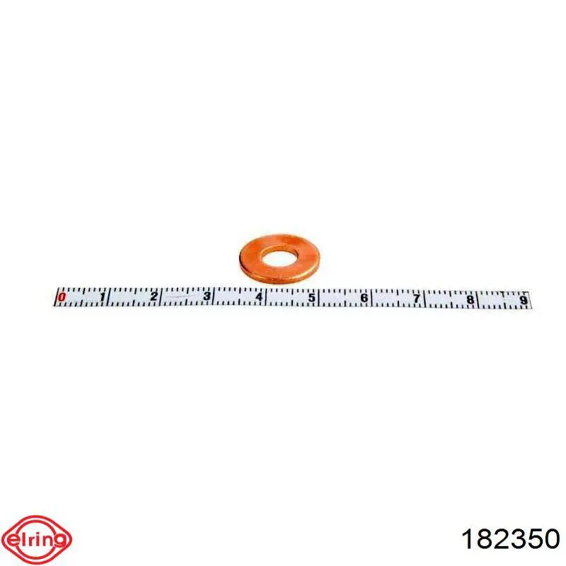 Compre 182350 Elring Anel (arruela) do injetor de ajuste
