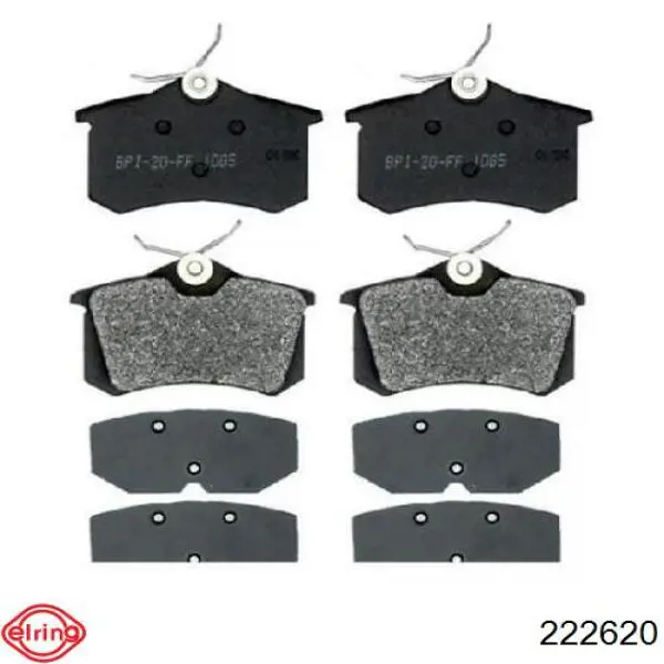 Compre 222620 Elring Bucim de cubo traseiro