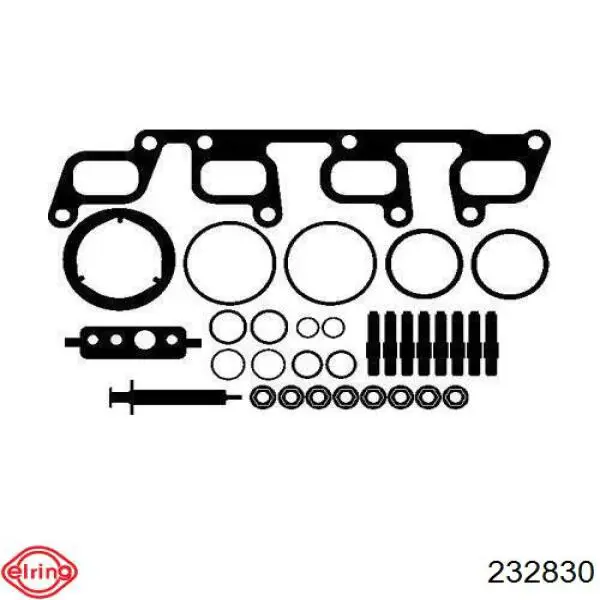 Vedante de turbina, kit de montagem Elring 232830 preço, a partir de 49,71 USD