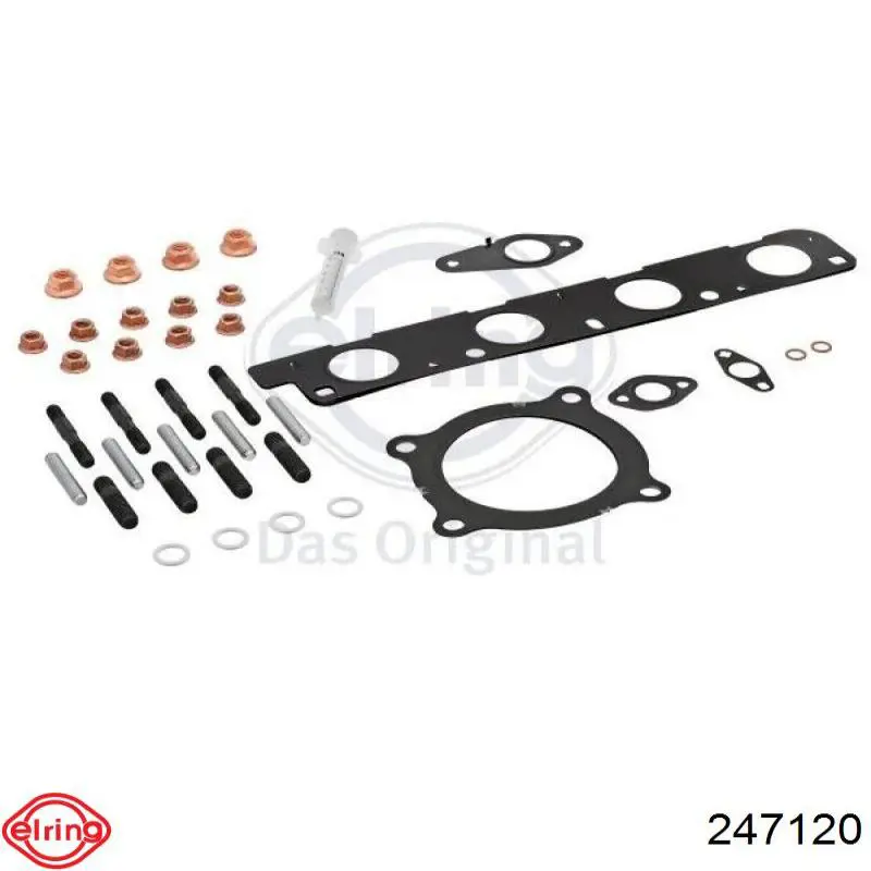 Compre 247120 Elring Vedante de turbina, kit de montagem