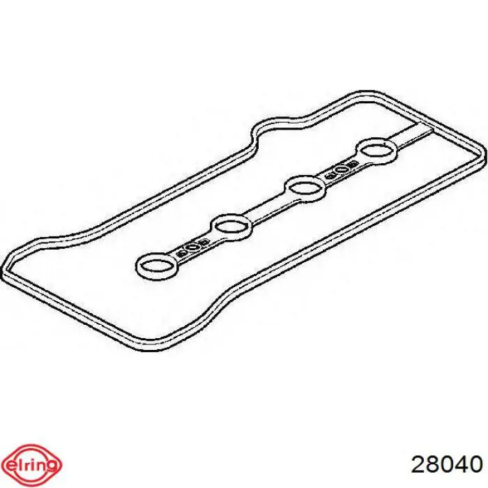 Vedante de cabeça de motor (CBC) 28040 Elring