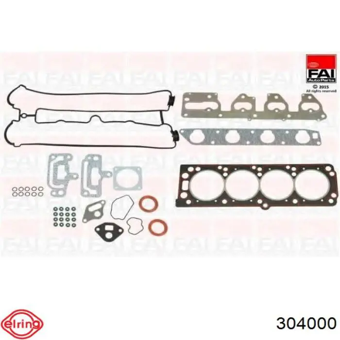 Kit superior de vedantes de motor Elring 304000 preço, a partir de 62,99 USD