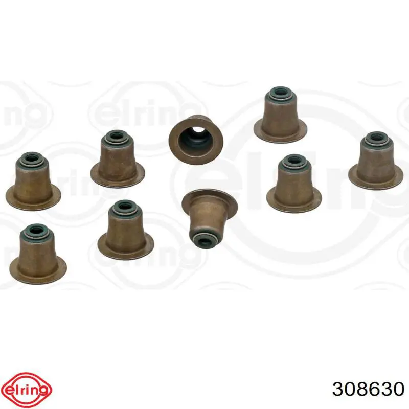 104297 Febi Vedação de válvula (de óleo) de escape, kit