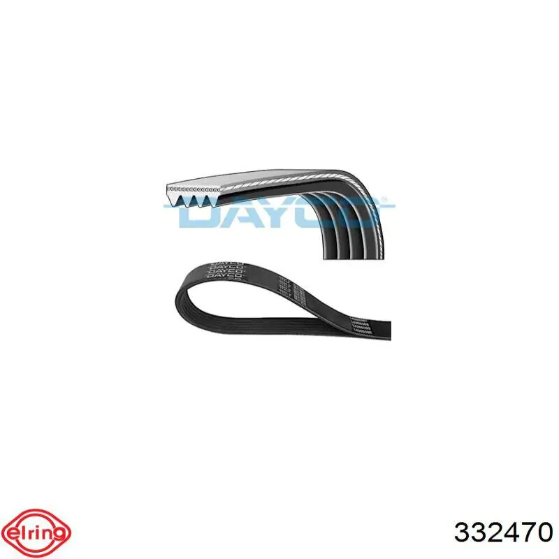 Compre 332470 Elring Vedação de válvula (coletor de óleo), admissão/escape, kit para um motor