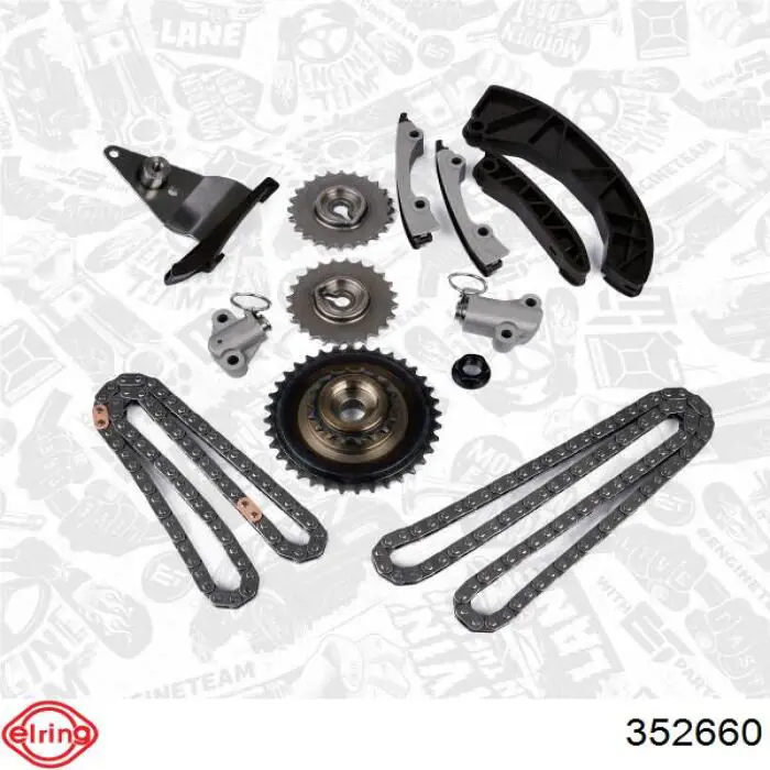 Vedante inferior de tampa dianteira de motor Elring 352660 preço, a partir de 9,59 USD