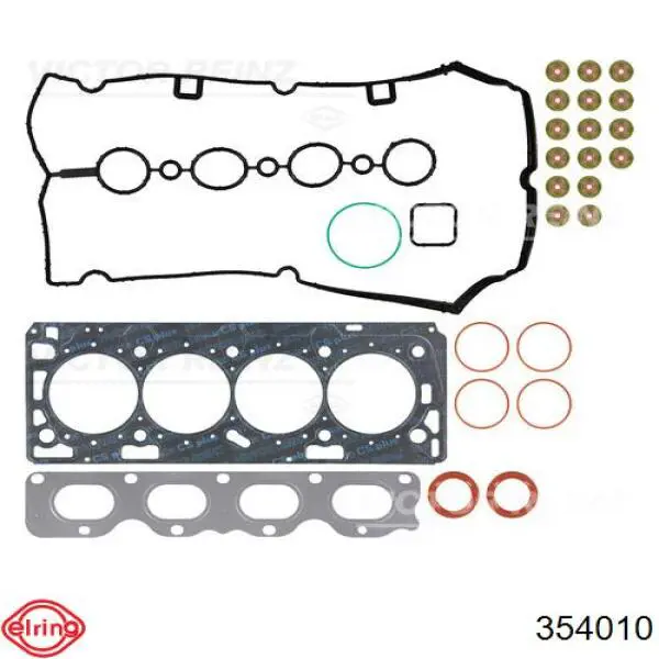 354010 Elring Kit superior de vedantes de motor