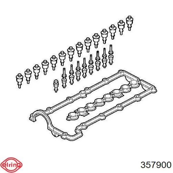 Vedante de tampa de válvulas de motor Elring 357900 preço, a partir de 18,60 USD