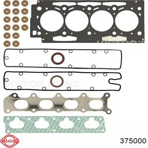 Compre 375000 Elring Kit superior de vedantes de motor