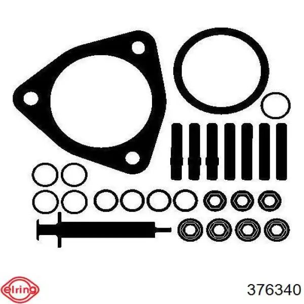 376340 Elring Vedante de turbina, kit de montagem