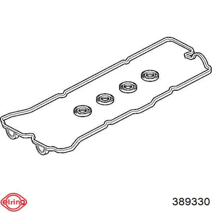 Vedante da tampa de válvulas de motor, kit Elring 389330 preço, a partir de 22,40 USD