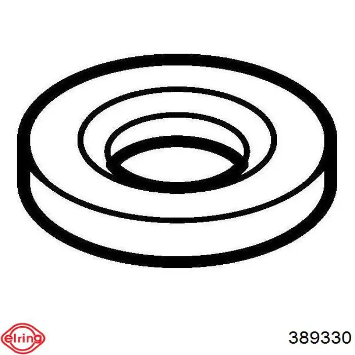 Compre 389330 Elring Vedante da tampa de válvulas de motor, kit
