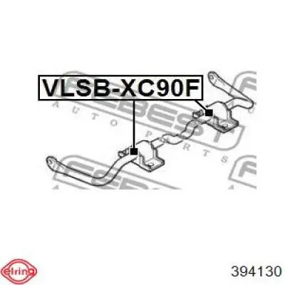 Compre 394130 Elring Vedante da válvula de borboleta