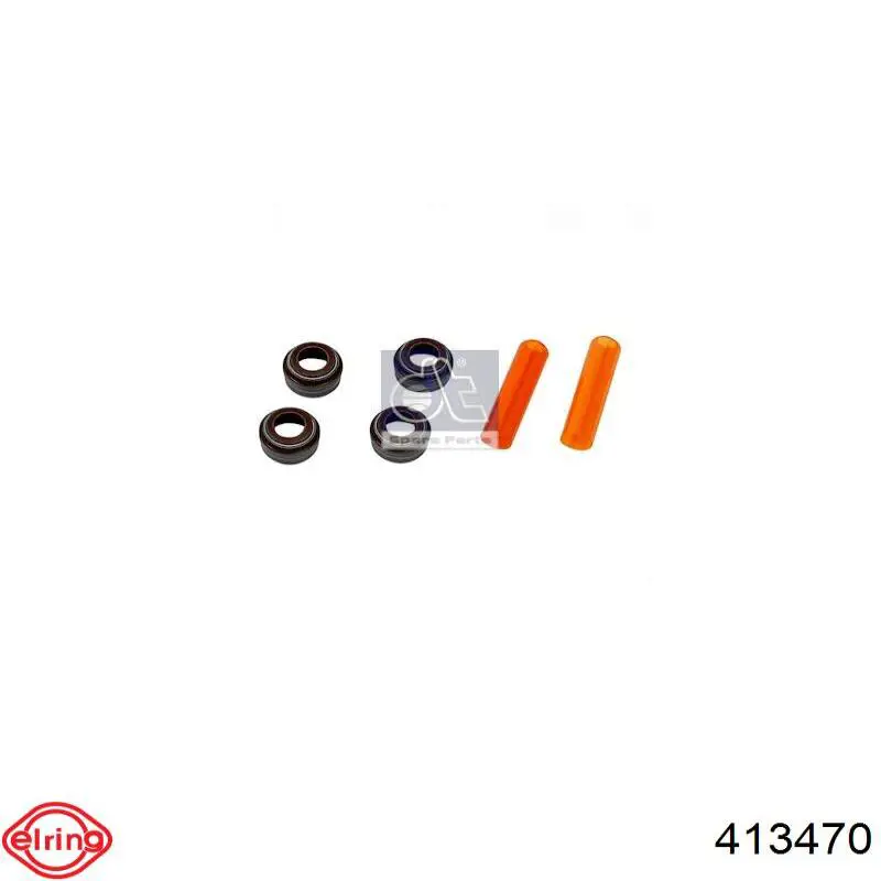 Compre 413470 Elring Vedação de válvula (coletor de óleo), admissão/escape, kit para um motor