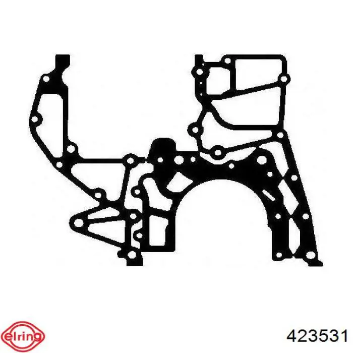 Compre 423531 Elring Vedante superior de tampa dianteira de motor