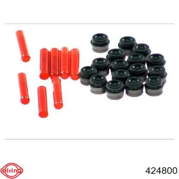424800 Elring Vedação de válvula (coletor de óleo), admissão/escape, kit para um motor