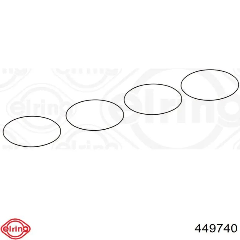 449740 Elring Vedante anular para a camisa de motor