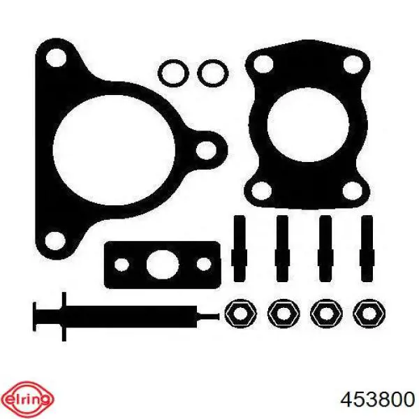Vedante de turbina, kit de montagem Elring 453800 preço, a partir de 9,36 USD