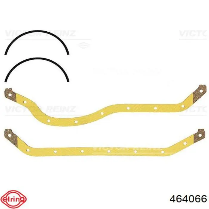 Compre 464066 Elring Vedante de panela de cárter do motor