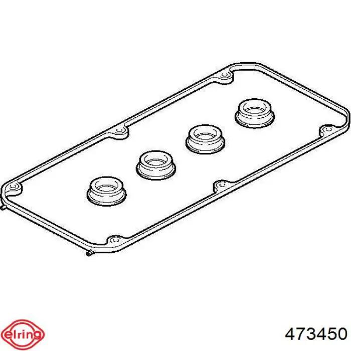 Vedante da tampa de válvulas de motor, kit Elring 473450 preço, a partir de 30,17 USD