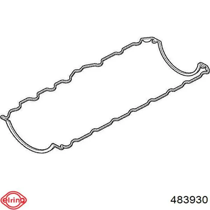 Vedante direito de cabeça de motor (CBC) Elring 483930 preço, a partir de 75,82 USD