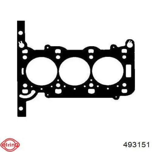 493151 Elring Vedante de cabeça de motor (CBC)