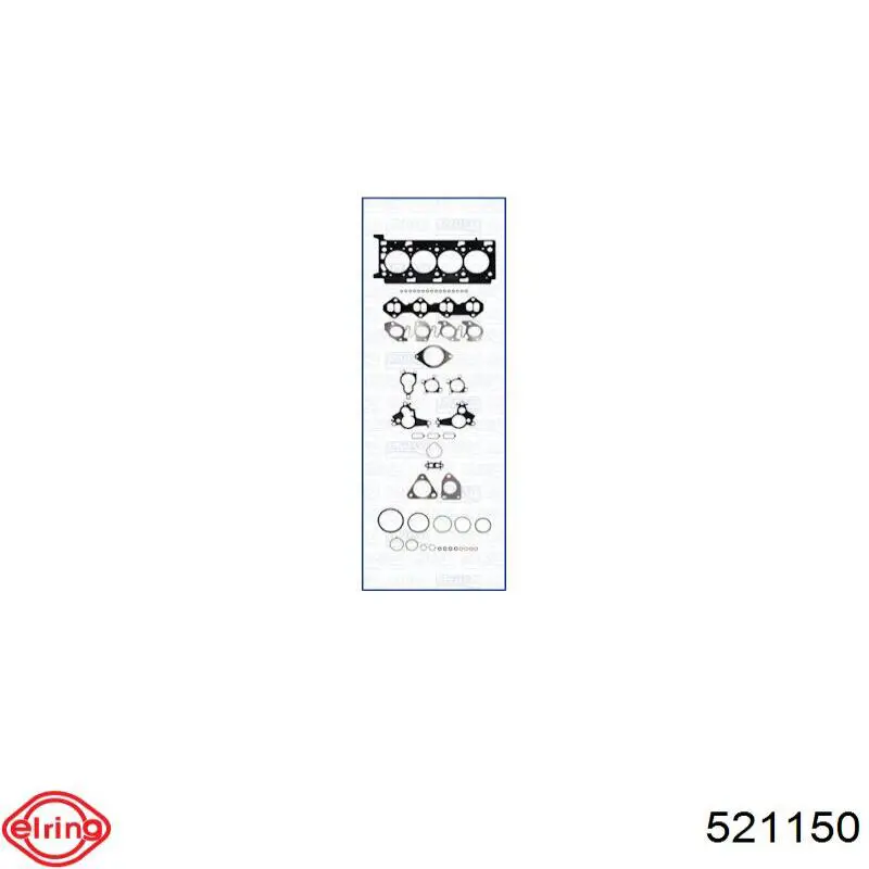 Kit superior de vedantes de motor Elring 521150 preço, a partir de 150,71 USD