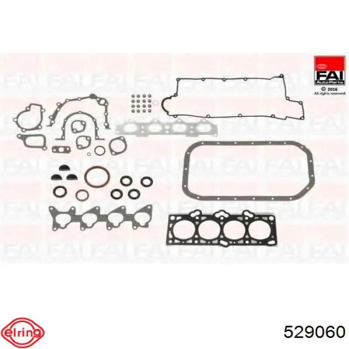 Kit superior de vedantes de motor Elring 529060 preço, a partir de 49,16 USD