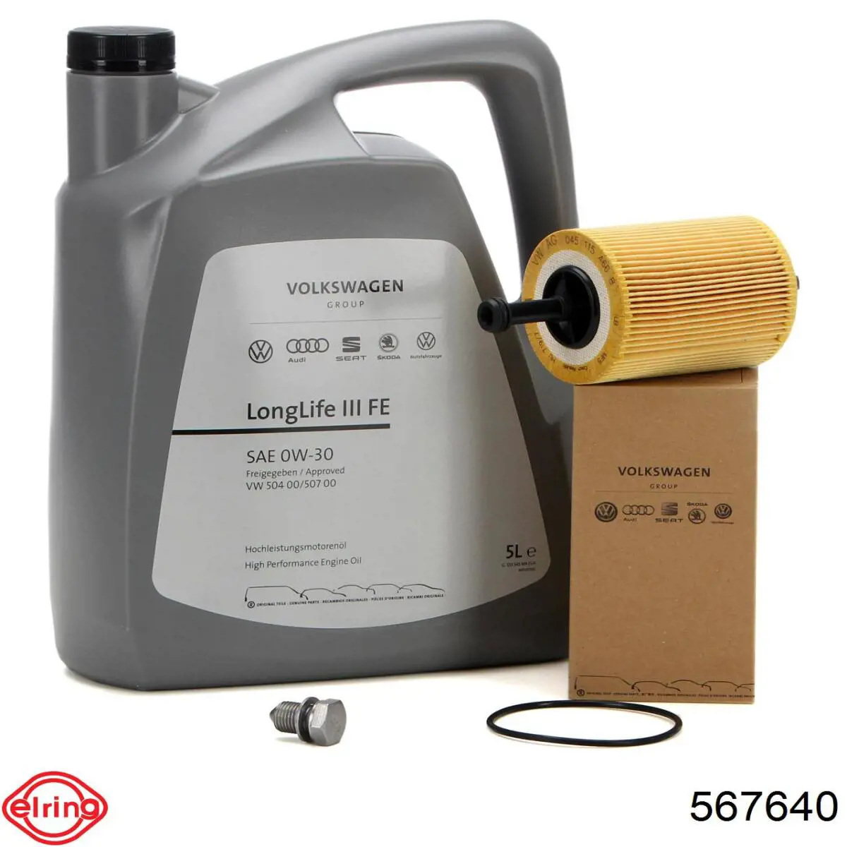 Compre 567640 Elring Tampão de panela de motor