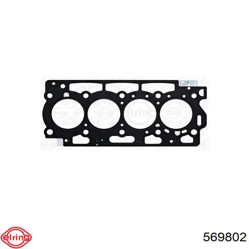 569802 Elring Vedante de cabeça de motor (CBC)