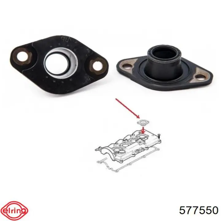 Vedante de cabeça do injetor ENT250390 Engitech