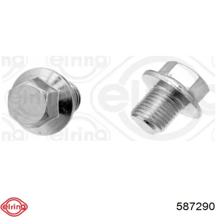 587290 Elring Tampão de panela de motor