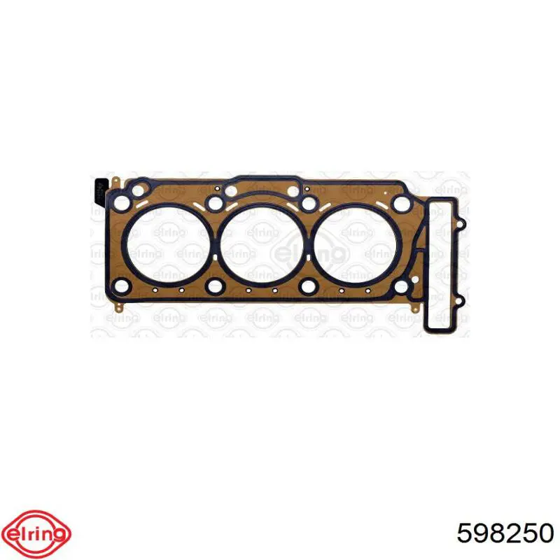 598250 Elring Vedante esquerdo de cabeça de motor (CBC)