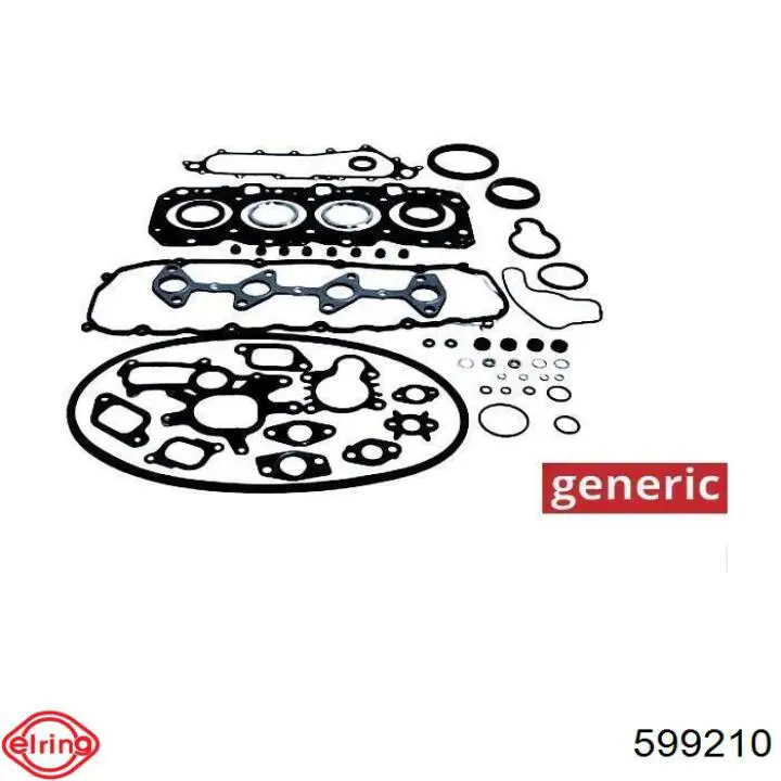 599210 Elring Kit de vedantes de motor completo