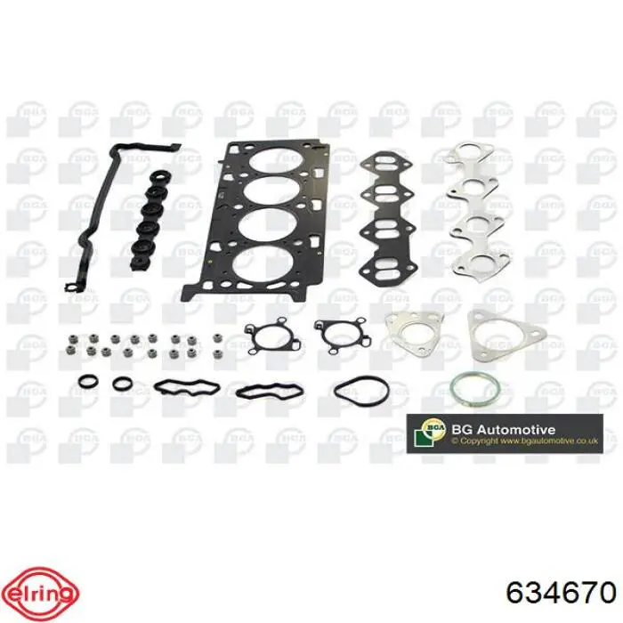 Kit superior de vedantes de motor Opel 4407958 preço, a partir de 137,48 USD