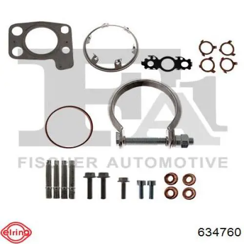 KT210460 FA1 Vedante de turbina, kit de montagem