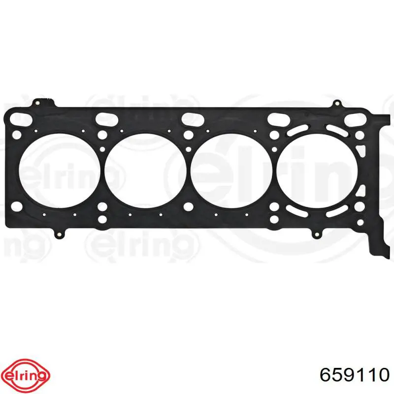 Vedante direito de cabeça de motor (CBC) Elring 659110 preço, a partir de 66,71 USD