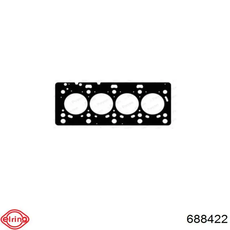 688422 Elring Vedante de cabeça de motor (CBC)