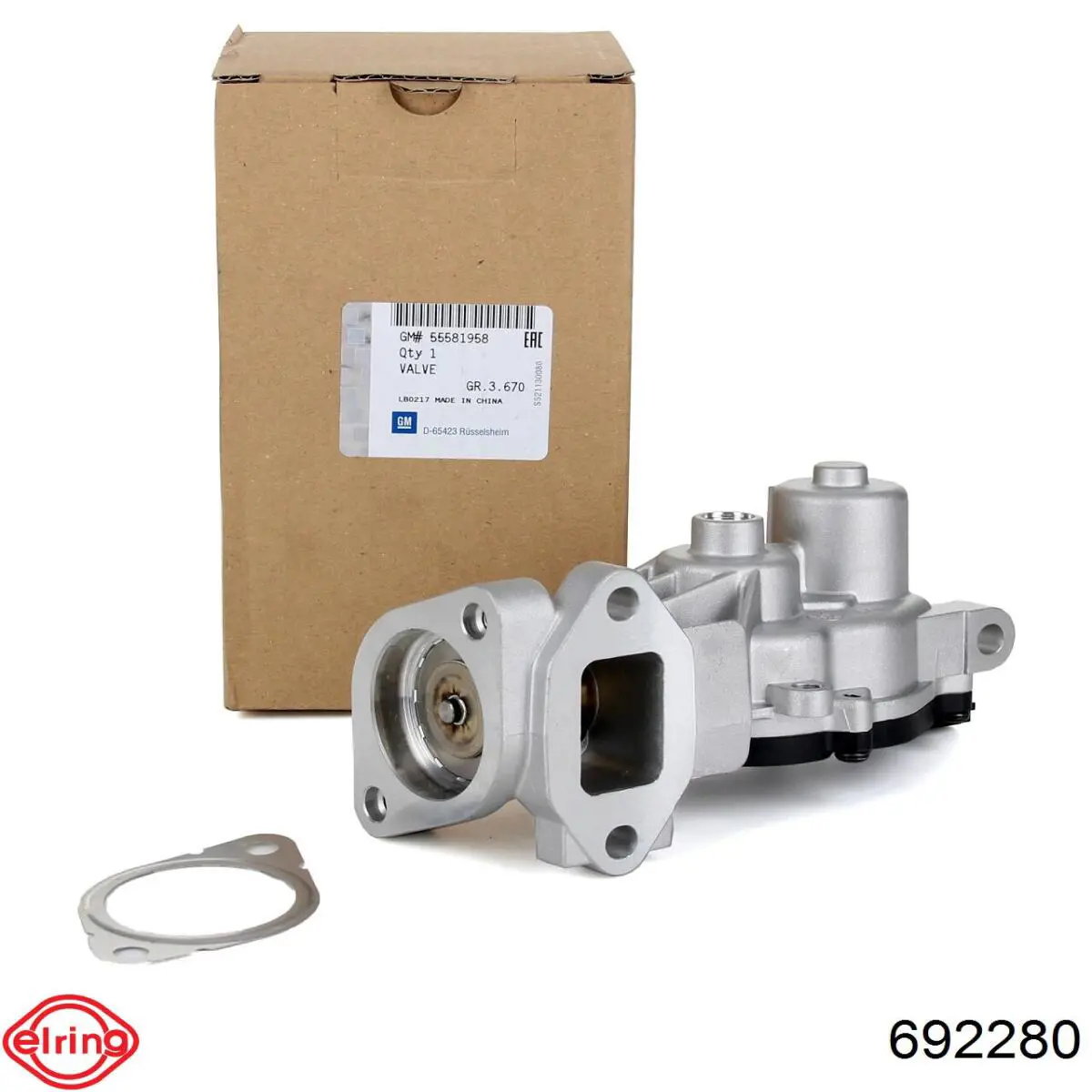 Vedante de válvula EGR de recirculação Elring 692280 preço, a partir de 5,42 USD