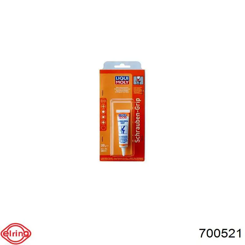Compre 700520 Elring Meio para a fixação de parafusos