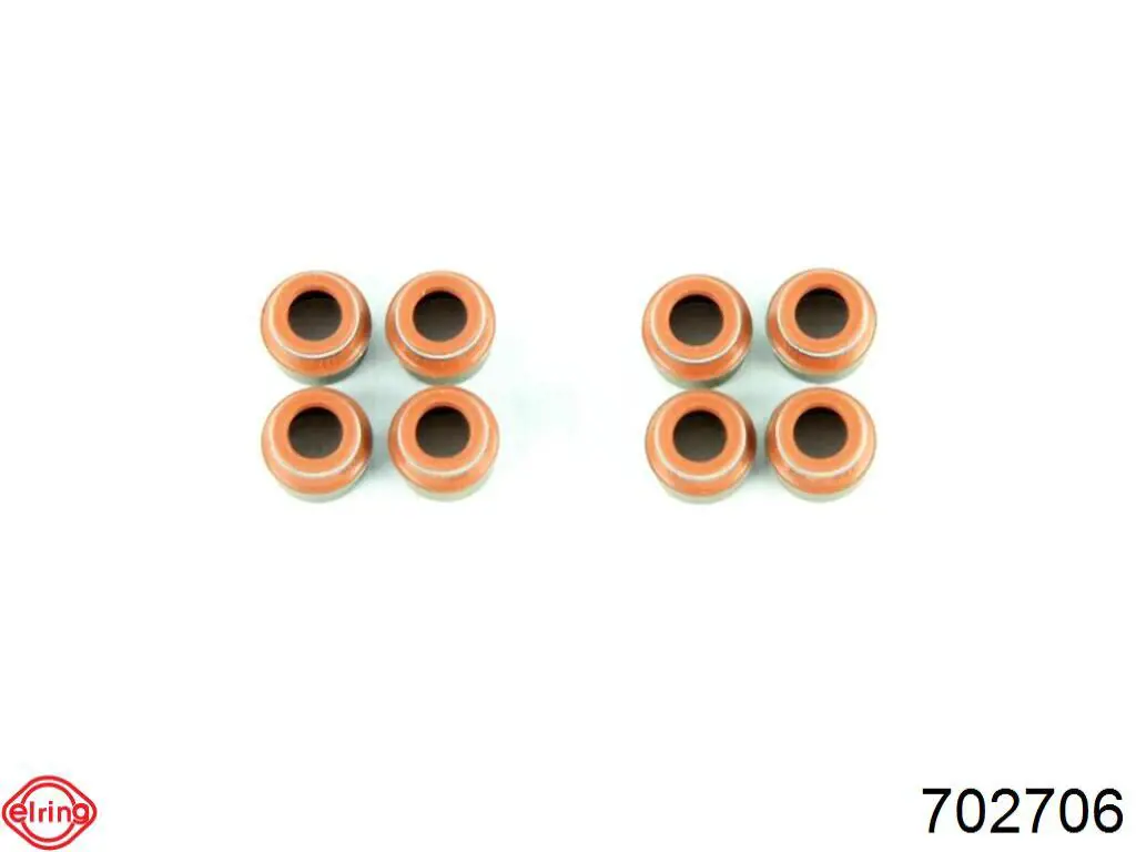 702706 Elring Vedação de válvula (coletor de óleo), admissão/escape, kit para um motor