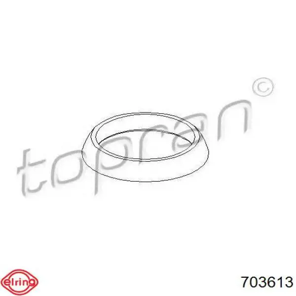 Compre 703613 Elring Vedante de tubo de admissão do silenciador