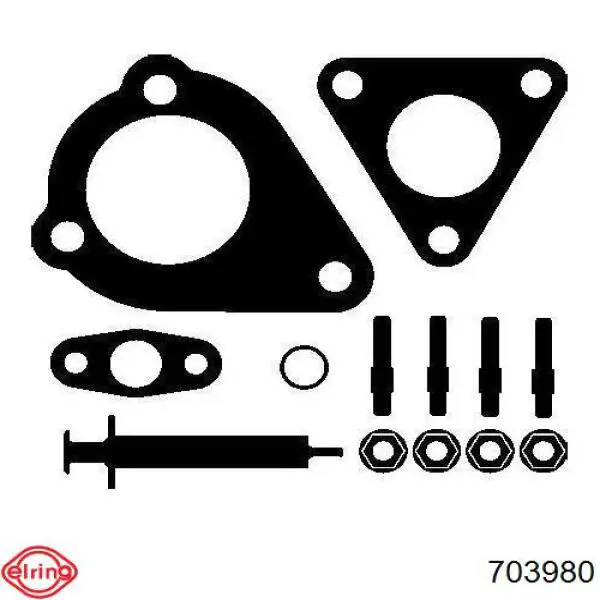 Vedante de turbina, kit de montagem EVMK0001 Evoron