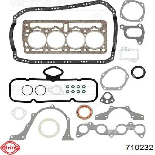 Kit de vedantes de motor completo Fiat/Alfa/Lancia 71737119 preço, a partir de 78,44 USD