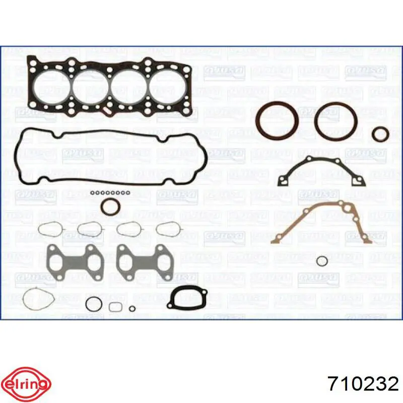 Compre 71737119 Fiat/Alfa/Lancia Kit de vedantes de motor completo