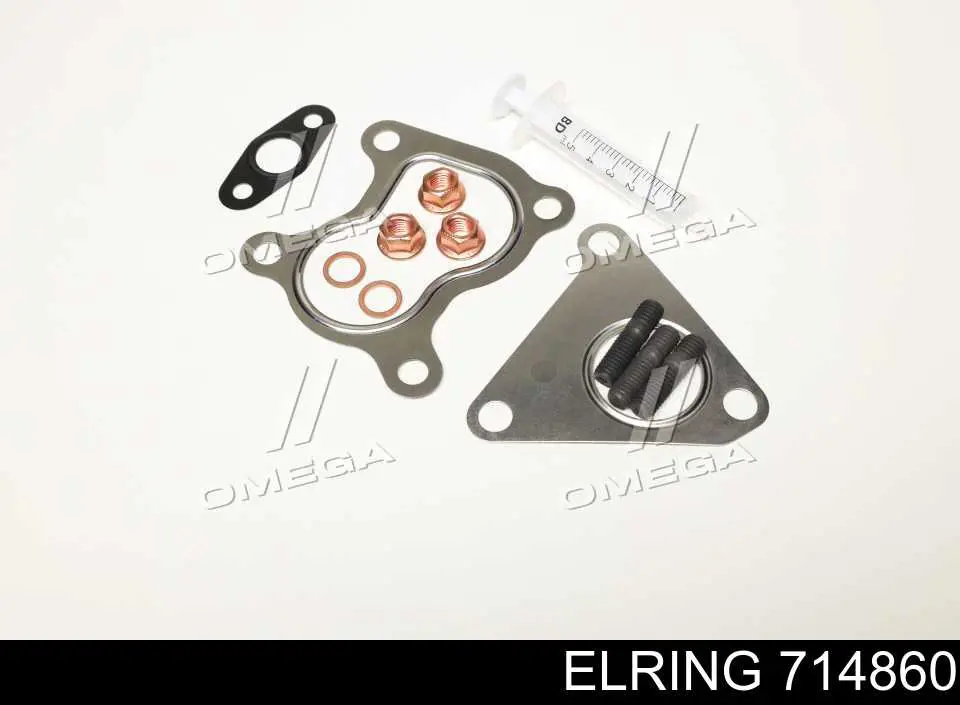 Vedante de turbina, kit de montagem Elring 714860 preço, a partir de 15,23 USD