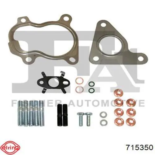 Vedante de turbina, kit de montagem Elring 715350 preço, a partir de 11,66 USD