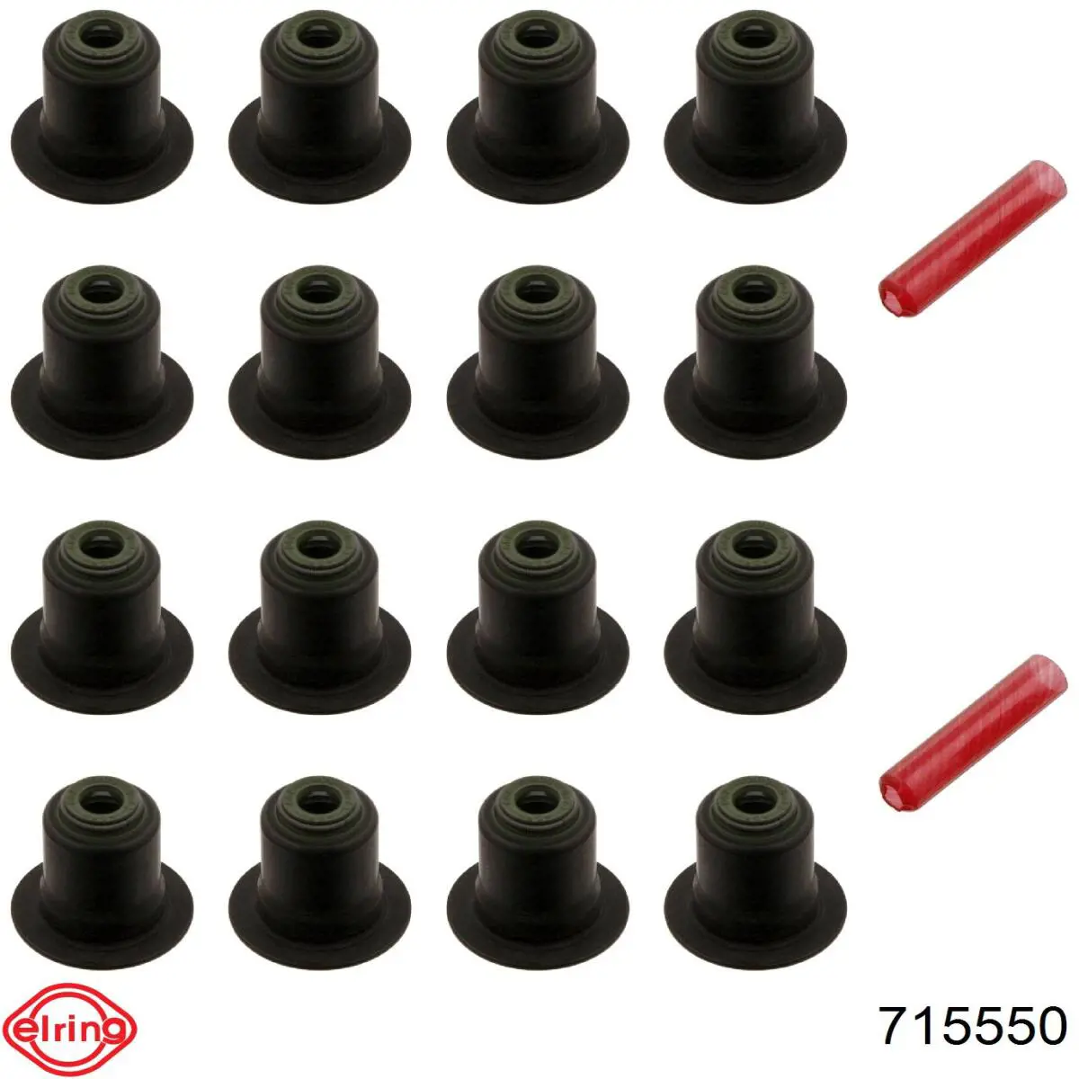 Vedação de válvula (coletor de óleo), admissão/escape, kit para um motor Elring 715550 preço, a partir de 37,27 USD