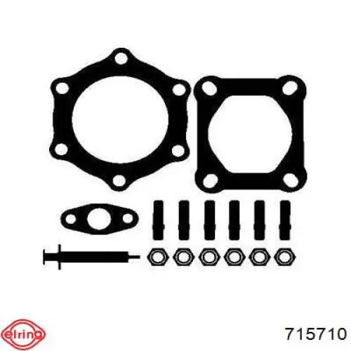Compre 715710 Elring Vedante de turbina, kit de montagem