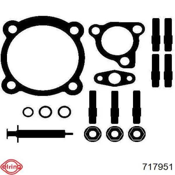 717951 Elring Vedante de turbina, kit de montagem