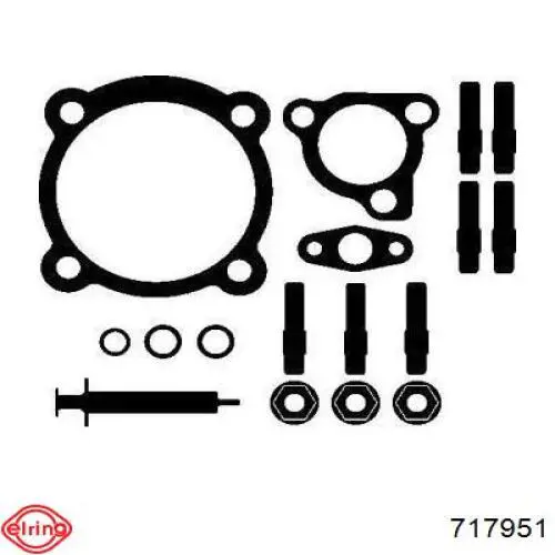 Vedante de turbina, kit de montagem Elring 717951 preço, a partir de 35,35 USD
